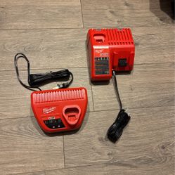 Milwaukee M18/M12 Dual Charger With M12 Charger