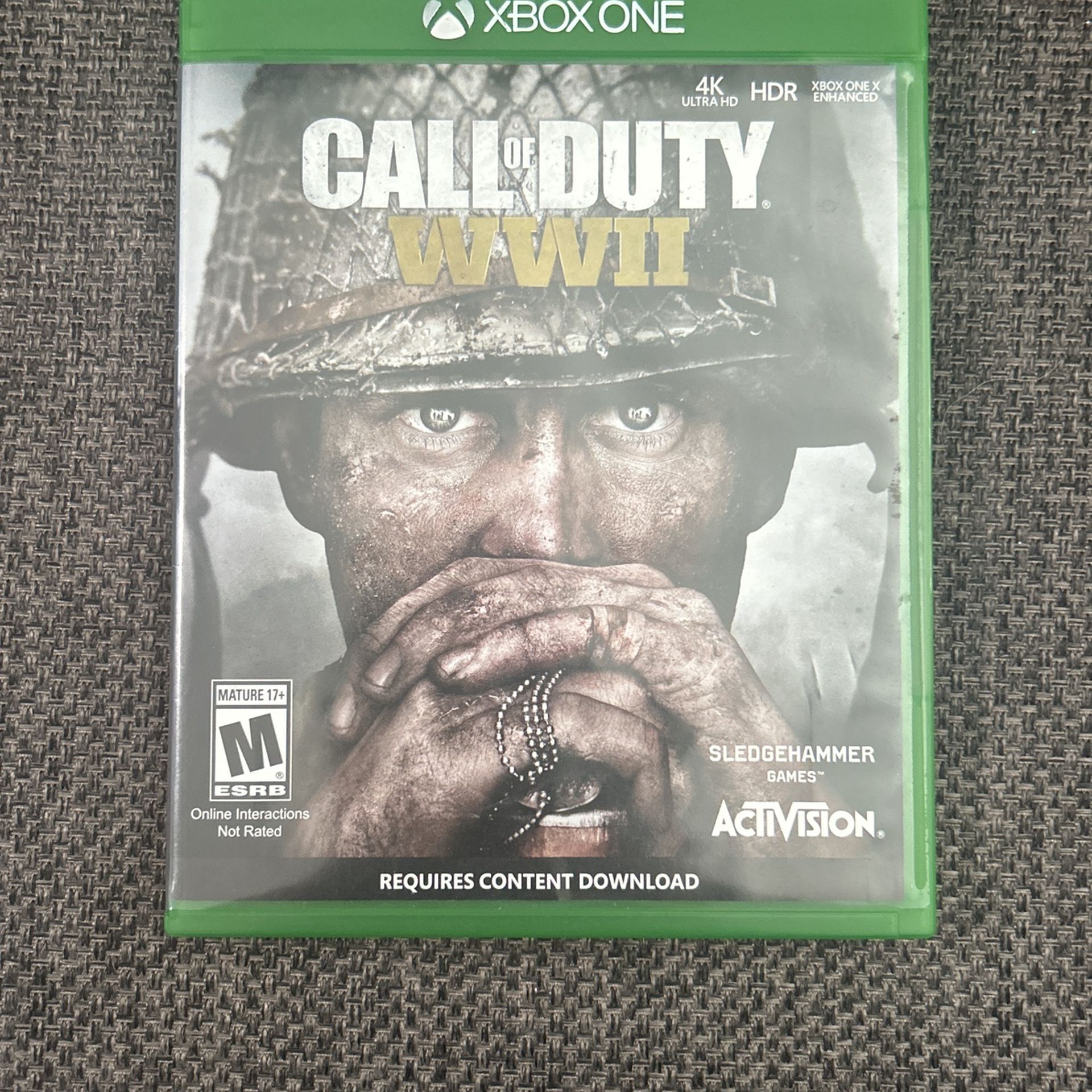 Call of Duty WW2 on Xbox One