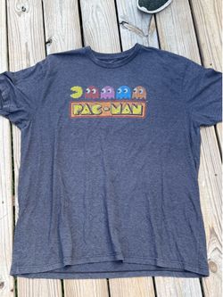 Pac-Man Retro Arcade Graphic Tee Y2K Gamer Grunge Oversized XXXL