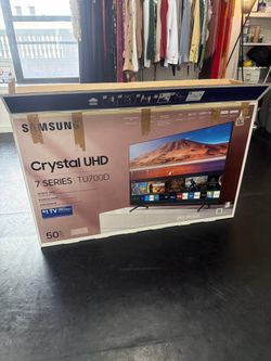Samsung 50” 4K UHD Smart TV – TU7000 – Great Condition w/ Box