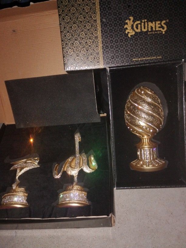 Allah (C.C) and Muhammed (PBUH) Figurines, Islamic Table Trinkets