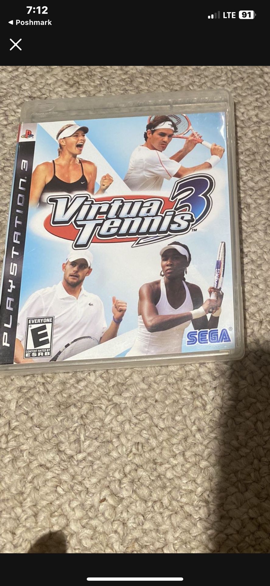 Tennis PlayStation 3