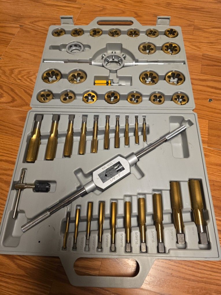 Thread-Repair Kit Tap And Die Hand Tool Set