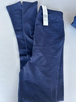 New Navy Maternity Leggings With Tag