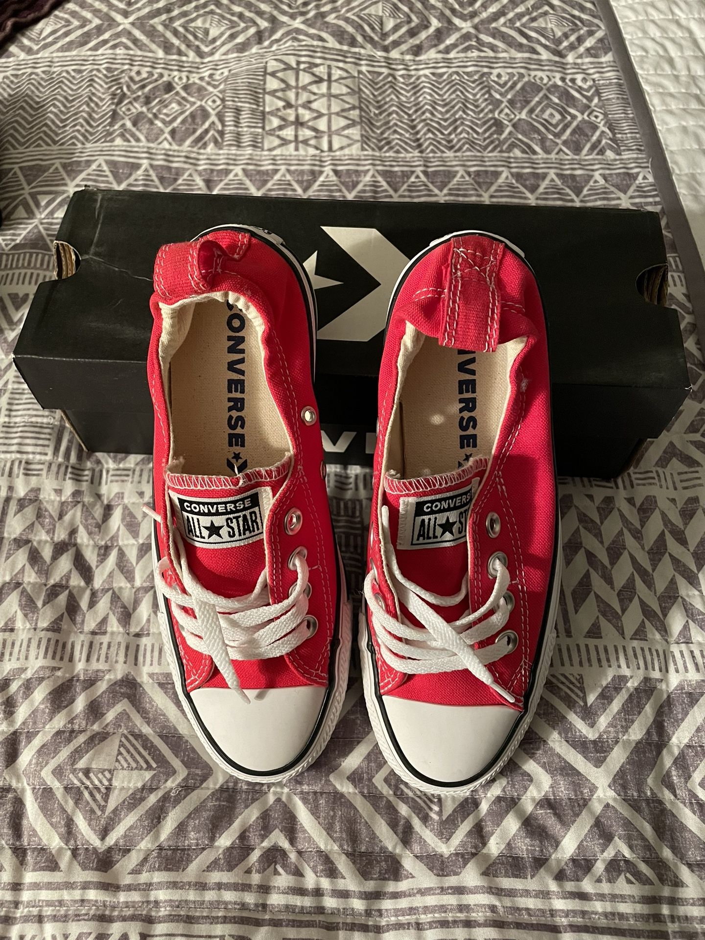 Red Low Top Converse