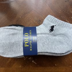 Polo Ralph Lauren 6 Pack Ankle Socks Women’s 9-11