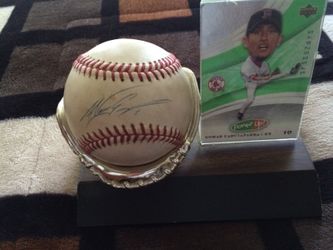 Autographed ball