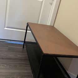 Shoes rack/ bench height 28.5”width 13.5”, depth 18”