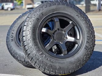 17" MOTEGI rims AT tires Toyota 4Runner Tacoma FJ cruiser GX wheels rims 6x139 (6x5.5)