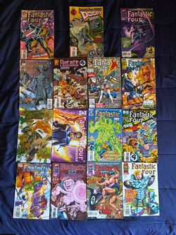 Fantastic Four Marvel Comics Lot of 15