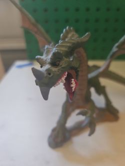 D&D Lead Green Dragon Fantasy Figure