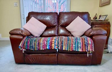 Power reclining sofa and love seat - $500 OBO