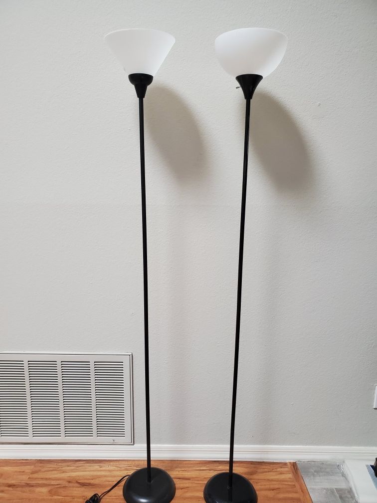 2 Floor Lamps 71"