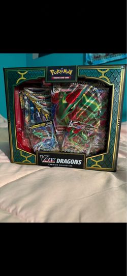 Pokémon VMAX Dragons Premium Collection Box 2022 Rayquaza Duraludon