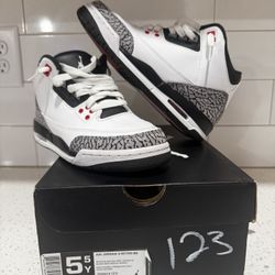 Air Jordan 3 Retro BG 'Infrared 23' | White