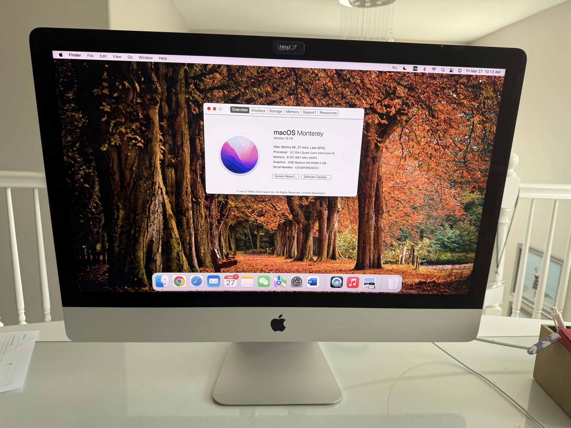 iMac (Retina 5K, 27-inch, Late 2015) iMac (Retina 5K 27-inch Late