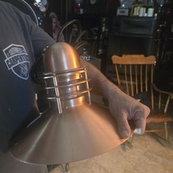 Vintage Louis Poulsen Nyhvan Copper Outdoor Sconce