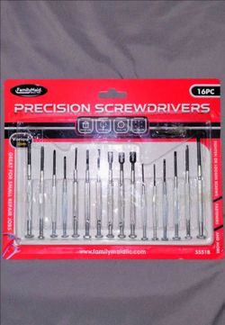 New 16-Piece Precision Screwdriver Set