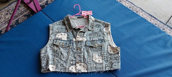Hello Kitty Denim Vest