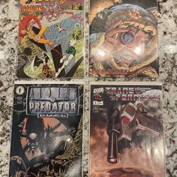 Mixed Comic Lot w/ G.I.Joe, New Teen Titans, Transformers, & Aliens Vs Predator