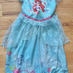 Disney Princess Toddler Girls Ariel Fantasy Sleep Gown - 3T
