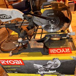 Ryobi Corded Compound Sliding Miter Saw 10 in