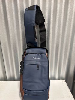 Motorcycle Backpack with USB Port, Anti-Theft Password Lock Shoulder and Chest Bag for Men, Lightweight, Durable and Multi-Compartment for Travel, Cyc