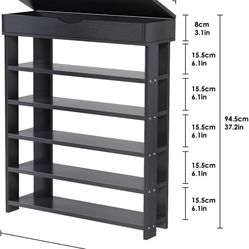6 Tier Shoe Cabinet
