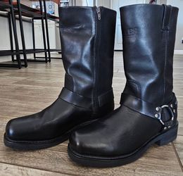 Motorcycle boots - Bates Riding Collection; Size Men's 9.5