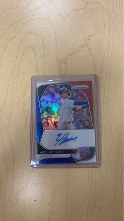 Nico Hoerner Autograph rookie