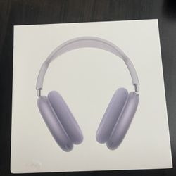 Purple Airpod Maxes