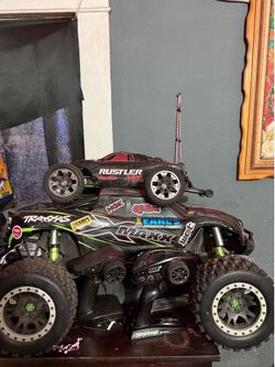 Traxxas x max and rustler
