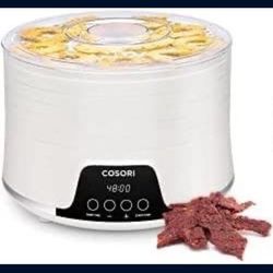Like New COSORI Food Dehydrator Pioneer Style CFD-N051-W & Food Dehydrator Machine Fruit Roll Sheets CFD-FR051-WUS