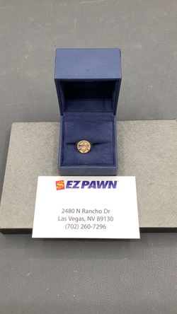 10kt star of david Ring