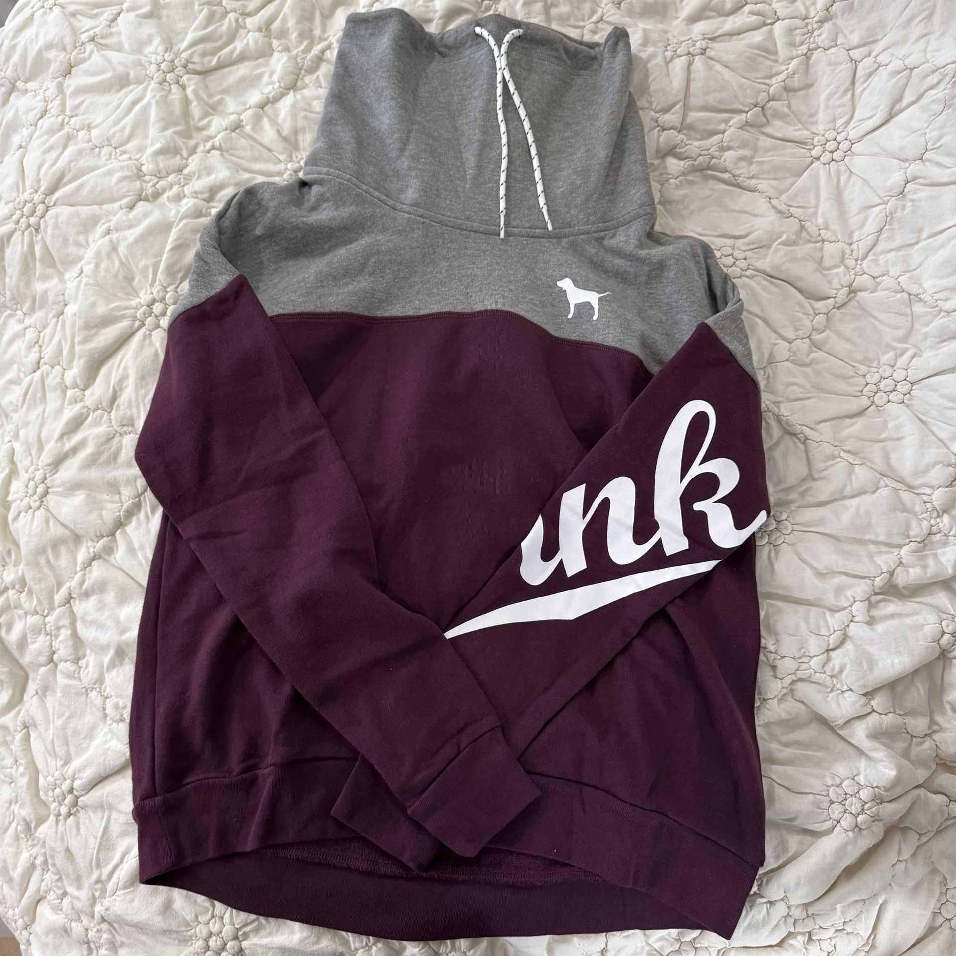 VS PINK MOCK NECK JACKET XS