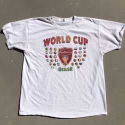 World Cup Brazil vintage soccer football shirt