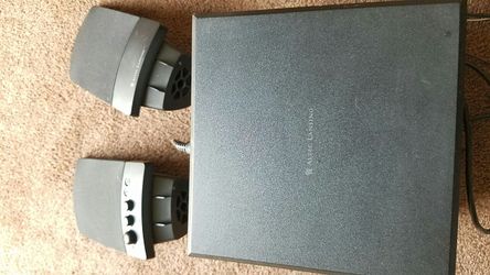 Altec lansing computer/laptop speakers with subwoofer