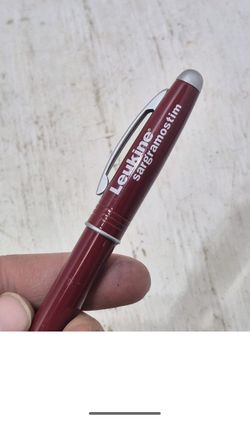 Vintage Leukine Sargamostim Pharmaceutical Advertising Pen Pharmacy Medicine