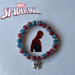 Spider-man Crystal Bracelet 