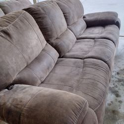 Couch And Recliner Loveseat 