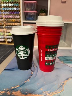 Reusable hot Cups Set of 10