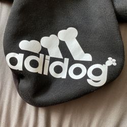 Dog Sweatshirt.  Adidog  