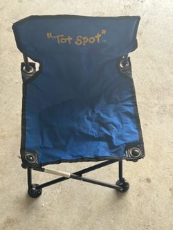 Tot spot folding camp chair