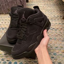 Jordan 4 Black Cats Good Condo Size 10