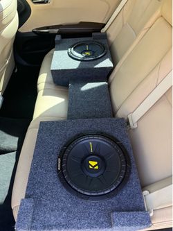 Custom Dual Kicker Subwoofer Comp S