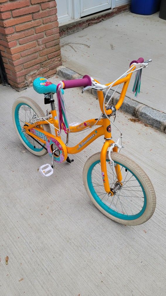 Schwinn Girls' Elise 18 Bicycle, Yellow