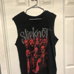 slipknot sleeveless shirt 