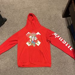 Red Hoodie Size Medium 