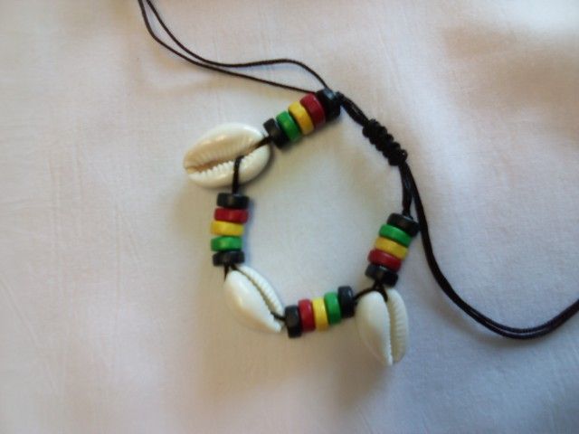 Shell Rasta Bracelet From The Oce