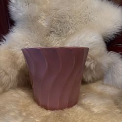 Bauer Pink Swirl Planter 